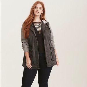 NWOT torrid anorak jacket